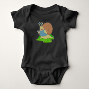 Body Para Bebê Chave Mecânica Snail
