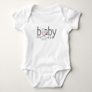 Body Para Bebê ChD Baby Heartbeat Jersey