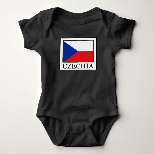 Body Para Bebê Checoslovia (Frente)