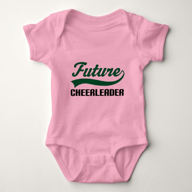 Body Para Bebê Cheerleader (futuro) (Frente)