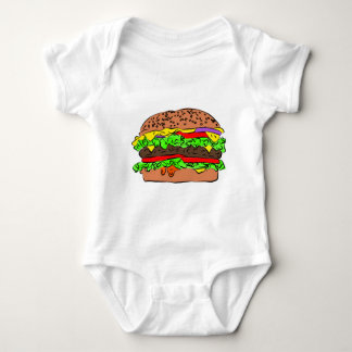 Body Para Bebê Cheeseburger