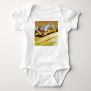 Body Para Bebê Cheeseburger e Fries