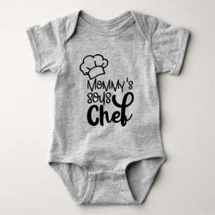 Body Para Bebê Chef mamãe