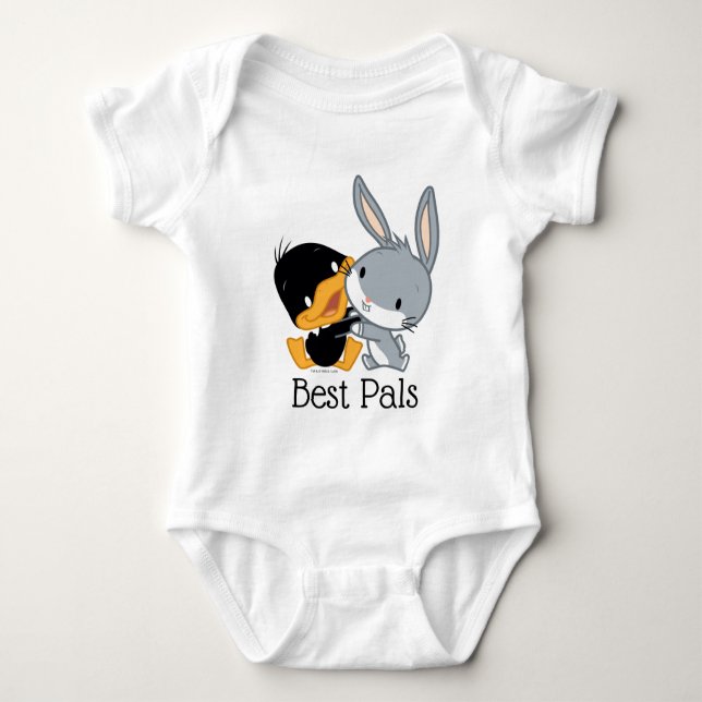 Body Para Bebê Chibi DAFFY DUCK™ e INSETOS BUNNY™ (Frente)
