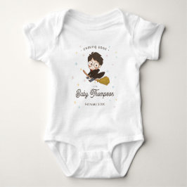 Body Para Bebê Chibi Harry Potter Chá de Bebê Mágico