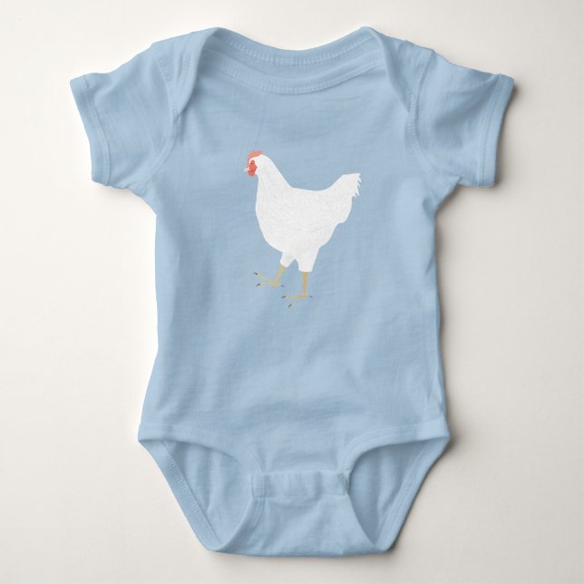 Body Para Bebê Chicken Baby Bodydress (Frente)