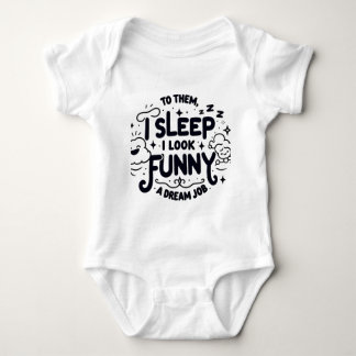 Body Para Bebê Children's bodysuit with a funny inscription