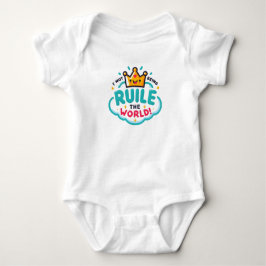Body Para Bebê Children's bodysuit with a funny inscription