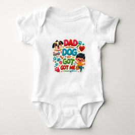Body Para Bebê Children's bodysuit with a funny inscription