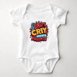 Body Para Bebê Children's bodysuit with a funny inscription