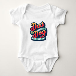 Body Para Bebê Children's bodysuit with a funny inscription