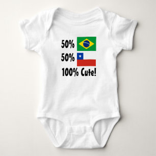 Body Para Bebê Chileno 100% do brasileiro 50% de 50% bonito