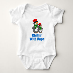 Body Para Bebê Chillin com Papa