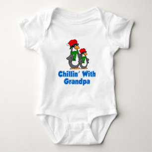 Body Para Bebê Chillin com vovô