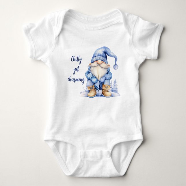 Body Para Bebê Chilt Yet Charming - Branco (Frente)