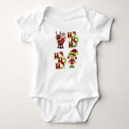 Body Para Bebê Chirstimas Ho HO