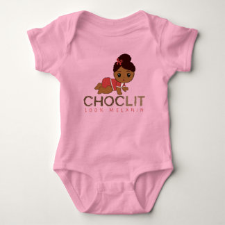 Body Para Bebê Choclit: 100% Melanin Baby Girl