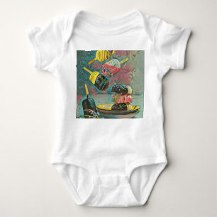 Body Para Bebê Chocolate popsicle sprinkles