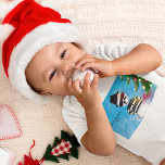 Body Para Bebê Cholo Snowman Foo Christmas Tree Lights<br><div class="desc">Espalhe a Alegria de Natal com este divertido palhaço que mostra a minha ilustração de um boneco de neve que olha para as luzes das árvores de Natal na neve.</div>