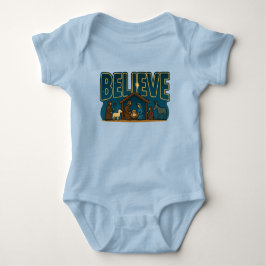 Body Para Bebê Christmas Believe Design