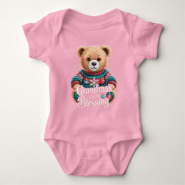 Body Para Bebê Christmas Gifts for Grandkids Grandma’s Blessing