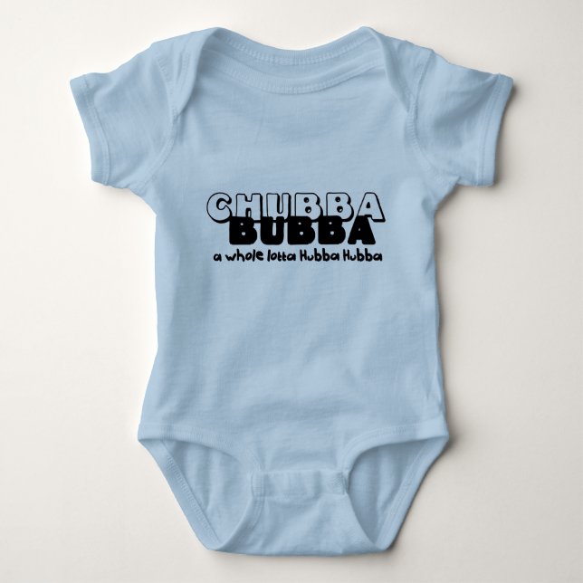 Body Para Bebê Chubba Bubba (Frente)
