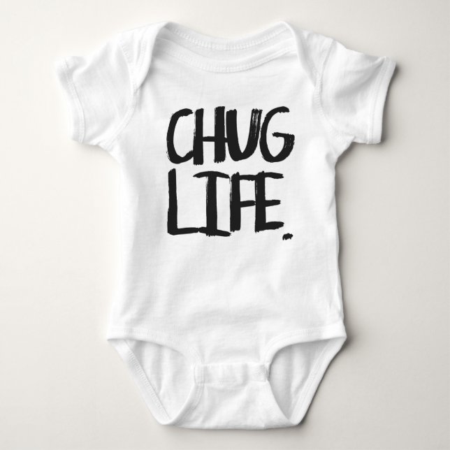 Body Para Bebê Chug Life Bodycase (Frente)
