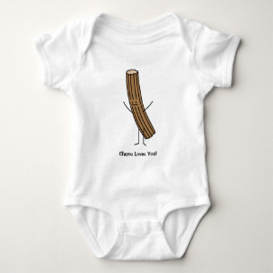 Body Para Bebê Churro ama-o!