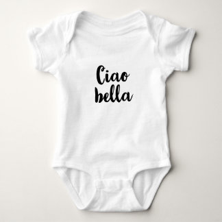 Body Para Bebê Ciao Bella