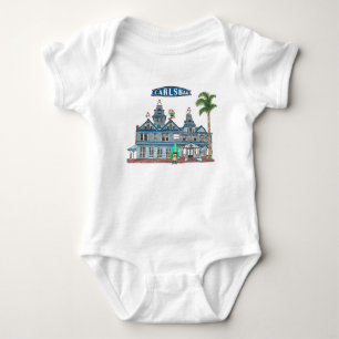 Body Para Bebê Cidade praiana Twin Inns Carlsbad