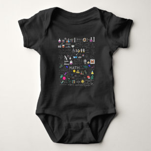 Body Para Bebê Ciência Física Matemática Química Biologia Astrono