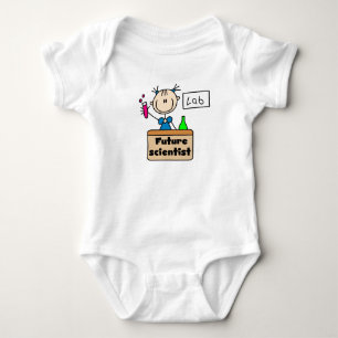 Body Para Bebê Cientista futuro