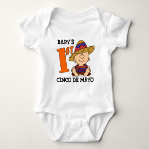 Body Para Bebê Cinco ruas de Mayo