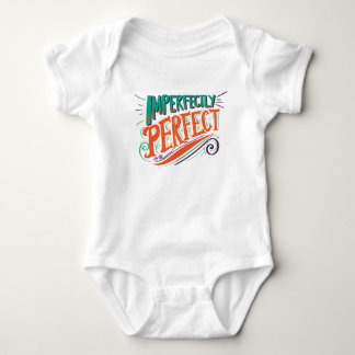 Body Para Bebê Citação de Desenho Imperfeitamente Perfeito