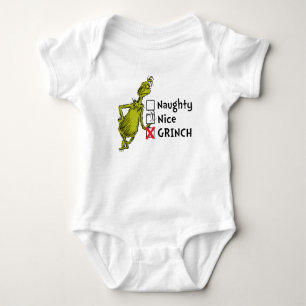 Body Para Bebê Citação Malvada, Boa ou do Grinch