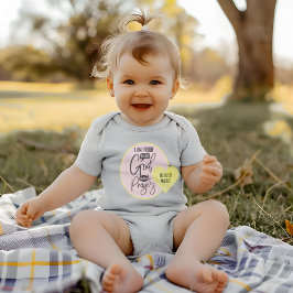 Body Para Bebê Citação Personalizada Deus Responde às Orações 