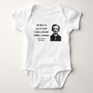Body Para Bebê Citações 1b do ponto de entrada de Edgar Allen