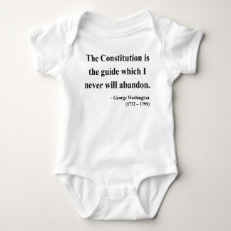 Body Para Bebê Citações 4a de George Washington