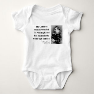 Body Para Bebê Citações 8b de Nietzsche