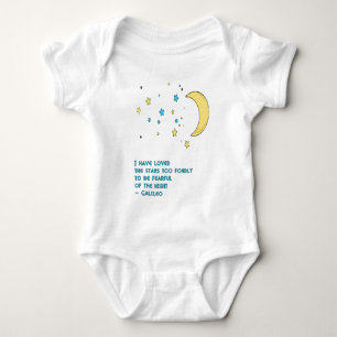 Body Para Bebê Citações das estrelas de Galileo