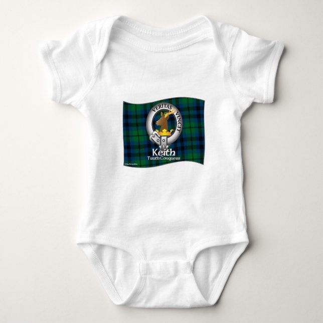 Body Para Bebê Clã de Keith (Frente)