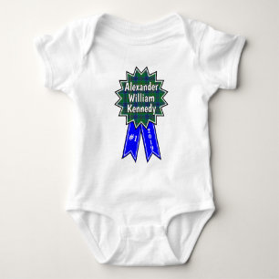 Body Para Bebê Clã Kennedy nº 1 Fita Azul Prêmio