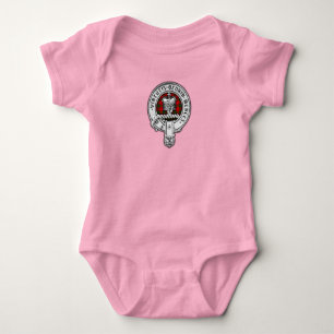Body Para Bebê Clan Donnachaidh (Robertson) Crest & Tartan