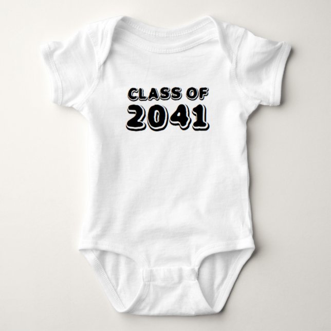 Body Para Bebê classe das roupas para bebês de 2041 (Frente)