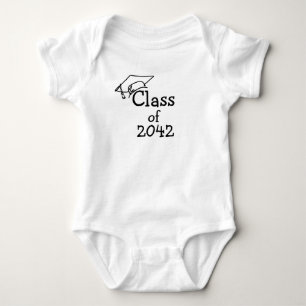 Body Para Bebê Classe de 2042 de biquíni de ano personalizado