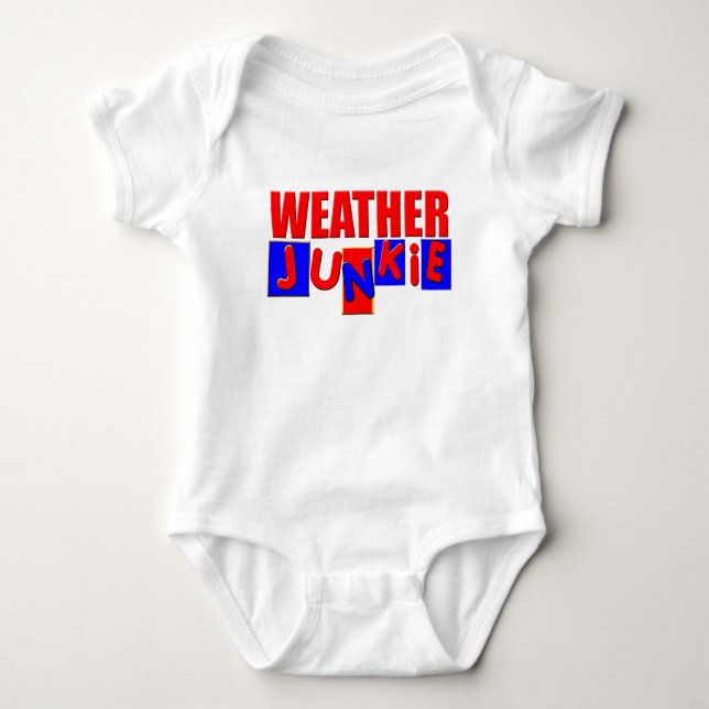 Body Para Bebê Clima Engraçado (Frente)
