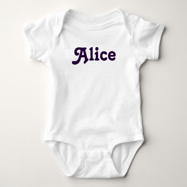 Body Para Bebê Clothing Baby Alice (Frente)