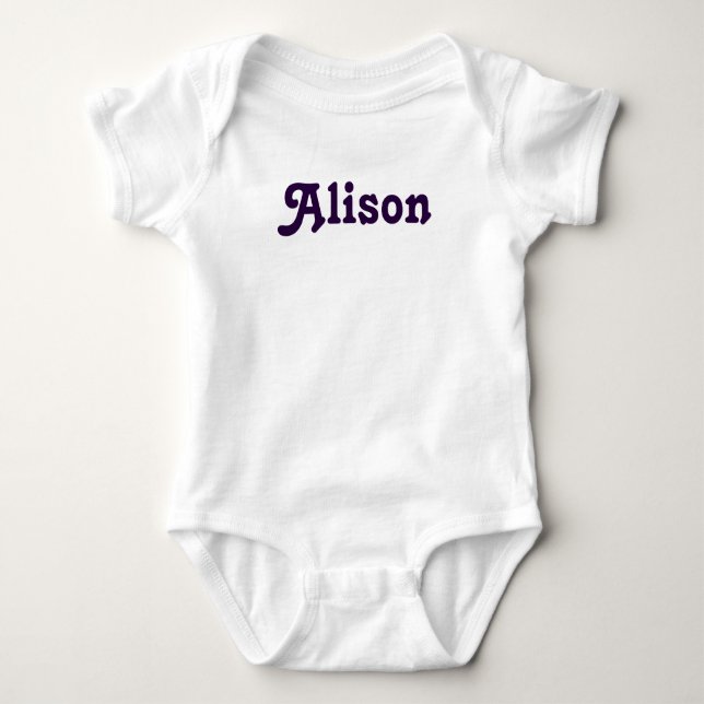 Body Para Bebê Clothing Baby Alison (Frente)