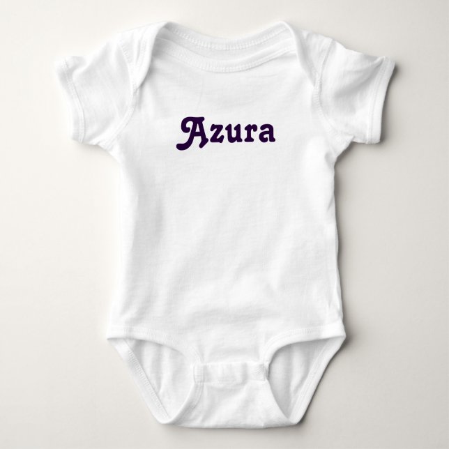 Body Para Bebê Clothing Baby Azura (Frente)