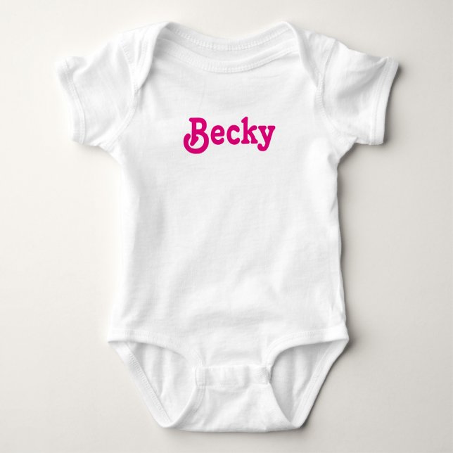 Body Para Bebê Clothing Baby Becky (Frente)